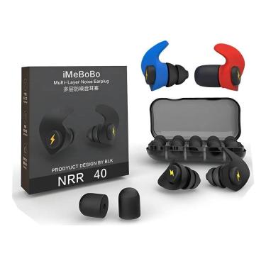 Imagem de Tampão De Ouvido Protetor Auricular Dormir Contra Ronco