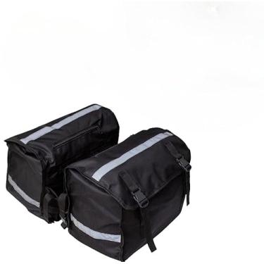 Imagem de Alforge para Moto, Bolsa Alforge Lateral 60l Novo para Moto com Gratis Capa Chuva Reforçada