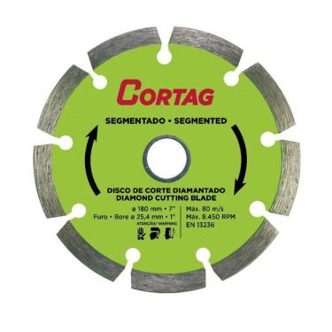 Imagem de Disco Diam 180Mm Segmentado Cortag