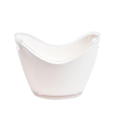 Imagem de Champanheira Oval Em Acrílico 7,5 Litros Kenya Branca