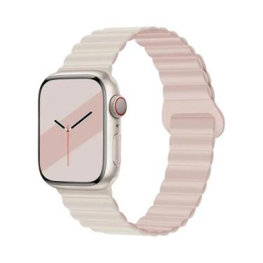 Imagem de Pulseira Esportiva Magnética Universal De Silicone Para Apple Watch Se