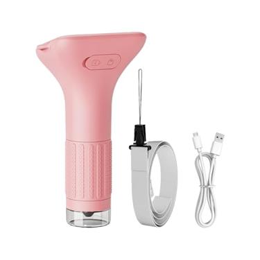 Imagem de Microscópio de Mão para Crianças,Brinquedo Científico com Ampliação 1000X | Lupa de Bolso para Exterior - para Aprendizes Jovens Exploradores da Atividades Finais de Semana em Casa