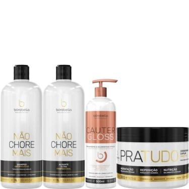 Imagem de Borabella Kit Não Chore 1L + Cauter 500ml + Pratudo 300g