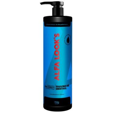 Imagem de Shaving Gel De Barbear Com Menthol Alfa Looks 750G - Alfa Look's