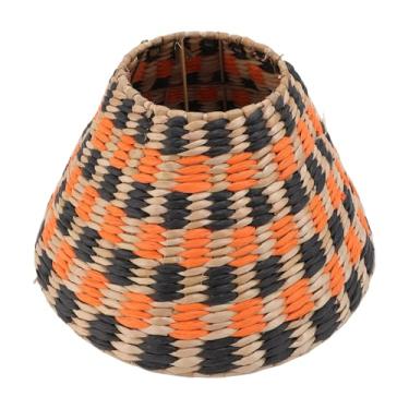 Imagem de Hyuduo Mão do Luminador de Mesa de Mesa Tonalidade de Tampa Artesanal Tom de Artesanal para E27 E14 Lâmpadas Luminárias de Decoração Minimalista para Restaurante de Hotel Em Casa (Tipo 2)