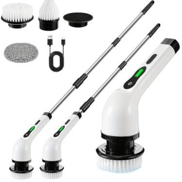 Imagem de Escova De Limpeza Ajustável Janela Banheiro e Cozinha Ferramenta 3 em 1 (1)