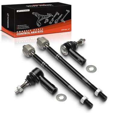 Imagem de A-Premium Kit de haste de direção de braço de controle adequado para Ford E-Transit 2022-2024 Transit 150 250 350 Extremidade de tirante, frontal interna e externa, um conjunto de 4