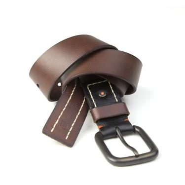 Imagem de Timberland PRO Cinto de couro masculino de 40 mm, Guardadores de bolota/logotipo, 32