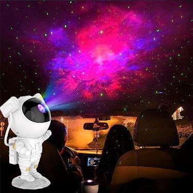Imagem de magical JD Projetor de luz galáxia, projetor de estrela de astronautas para luz noturna...