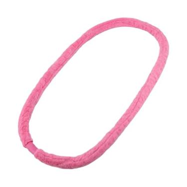 Imagem de RNXRZANK Aro de Exercícios com Peso, Mola Macia, 3,6kg, Silencioso E Portátil, Ideal para Academia, Uso Interno E Externo, para Homens E Mulheres, Rosa Vermelha