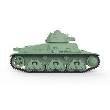 Imagem de MRY-SFW Kit de modelo militar ferroviário em escala HO France Hotchkiss H35 Tanque leve