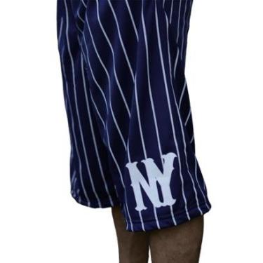 Imagem de Bermuda Basquete Masculina M10 Action NY Listrada-Masculino