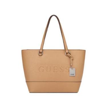 Imagem de Bolsa Guess Haddington Carryall Caramelo-Feminino
