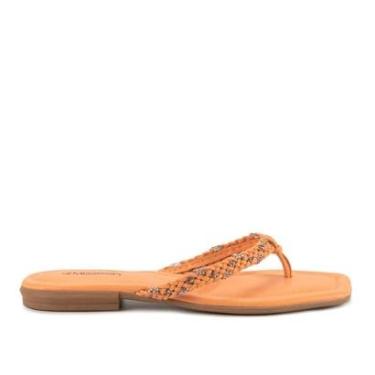 Imagem de Chinelo Mississipi Claro Com Bico Quadrado Q9154-Feminino