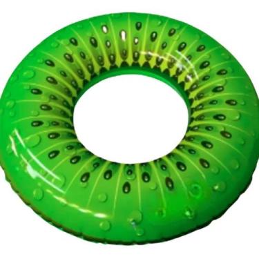 Imagem de Boia Inflável Donuts Média Criança Frutas Piscina Praia 60cm Cor:Verde