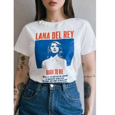 Imagem de Lana del Rey Camiseta Feminina T-shirt Alternativa 100% Algodão, g