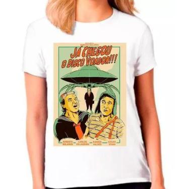 Imagem de Camiseta Chaves - Disco Voador Feminina - Loja Dinka, M