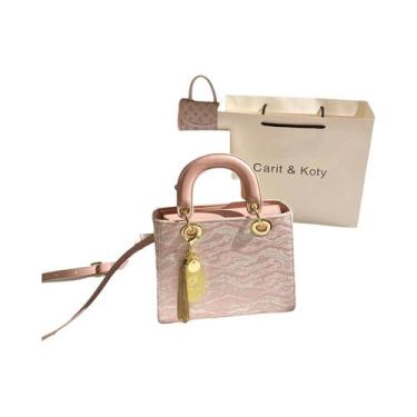 Imagem de Bolsa De Ombro Quadrada Elegante E Doce Para O Inverno 2025 Com Pingen