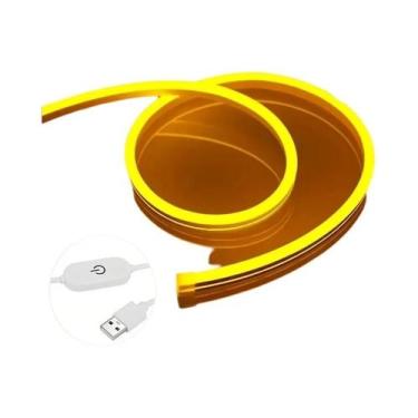 Imagem de Fita De Luz LED Neon Com Sensor De Toque À Prova d'Água E Regulável, 5