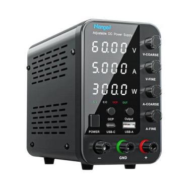 Imagem de Fonte De Alimentação DC Ajustável Para Laboratório 30V 60V 120V Regula