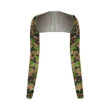 Imagem de Luvas Esportivas De Seda Com Proteção UV Para Braços E Pescoço, Ideais