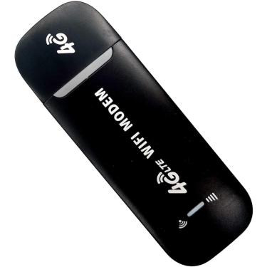 Imagem de Mini Modem USB 4G com Wi-Fi Roteador Wireless W-Fi Compacto Portatil Versatil Desbloqueado Universal Router LTE Dongle