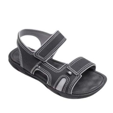 Imagem de Sandalia Infantil Menino Papete Juvenil Molekinho 2400.139 - Preto - 31-Masculino
