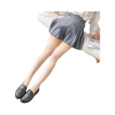 Imagem de Meias Longas Pretas E Brancas Estilo Lolita Para Mulheres, Meias Acima