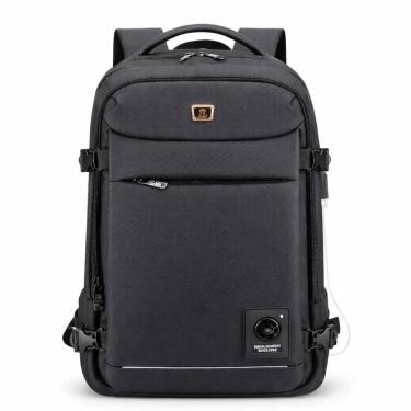 Imagem de Mochila Masculina Grande Capacidade Resistente Notebook 19” Alças Ajustáveis Confortáveis