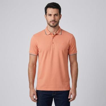 Imagem de Camisa Polo Dudalina Frisos Degradê Masculino-Masculino