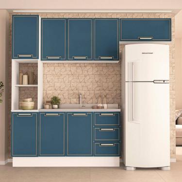 Imagem de Cozinha Modulada 4 Pecas sem Pia e Rodape Amara Politorno