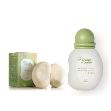 Imagem de Sabonete em Barra e colônia Natura Mamâe e Bebê (2 x 90g)