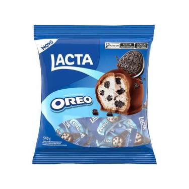 Imagem de Bombom Oreo Lacta ao Leite Baunilha com Biscoito 540g