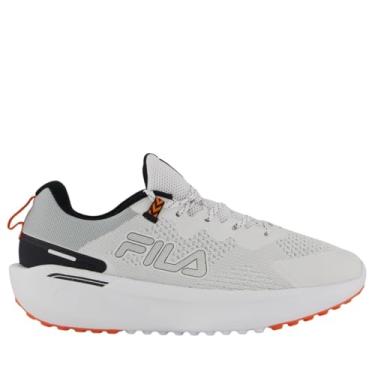 Imagem de Fila Tenis Duality 2 Masculino, Branco/Preto/Laranja, 41