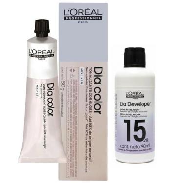 Imagem de Tonalizante Dia Color 4 + Dia Developer 15vol 90ml Loreal - 1010-543