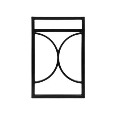 Imagem de Kit Suporte para Nicho Prateleira Estilo Industrial Retangular Plástico Fixação Parede Alta Resistência para Sala