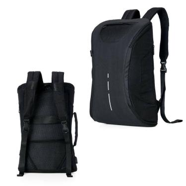 Imagem de Mochila Executiva para Notebook All Black Life Expert Poliéster 49x26x17CM Preto Unissex