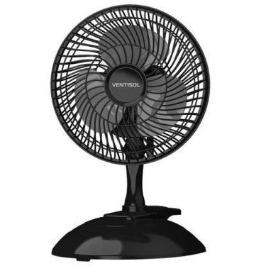 Imagem de Mini Ventilador Ventisol 20cm Preto 220v - VENTSOL, VENTSOL
