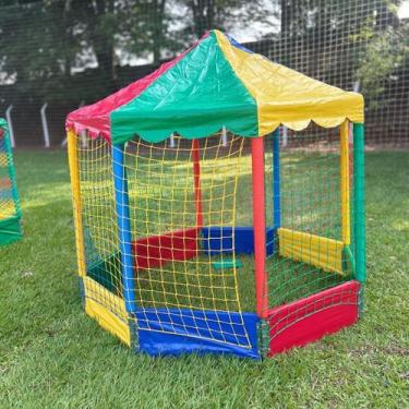 Imagem de Piscina de Bolinhas Oitavada 2,00m Picadeiro Casinha Barraquinha Infan