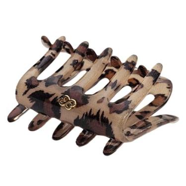 Imagem de Pente de Cabelo Crab Pequeno Onça Bianca 90 021 T26 - Bianca Acessory