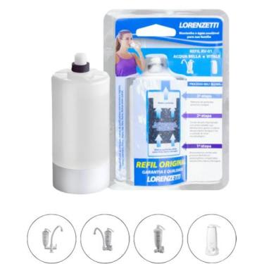 Imagem de Refil Original Para Purificador Lorenzetti Modelos Acqua Bella e Vital
