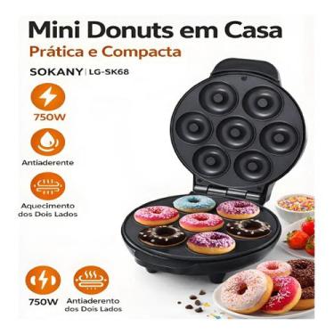 Imagem de Máquina De Mini Donuts 110v 750w Antiaderente 7 Cavidades Co - NoBrand