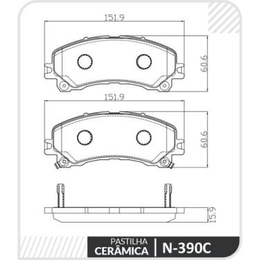 Imagem de Pastilha De Freio Dianteiro Cobreq Sistema Trw / S10