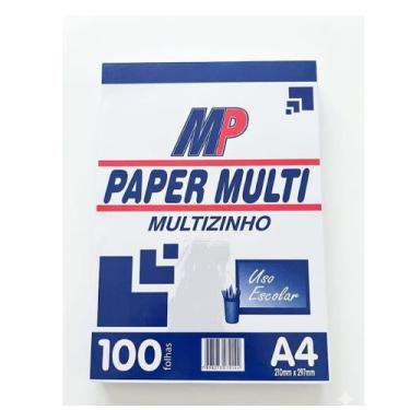 Imagem de Papel A4 Sulfite Branco 75g Multi 100 Folhas para Desenho e Escrita - 