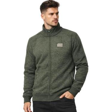 Imagem de Jaqueta Masculina Red Nose 9590111 De Lã, Verde militar, M