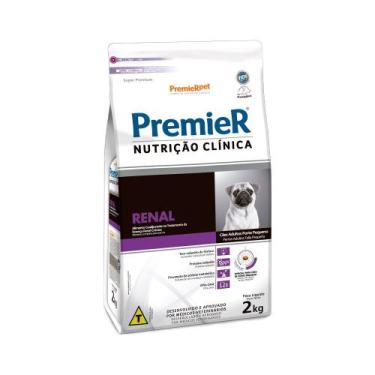 Imagem de Ração Cães Renal Pequenos 2kg PremieR Nutrição Clínica - PremierPet