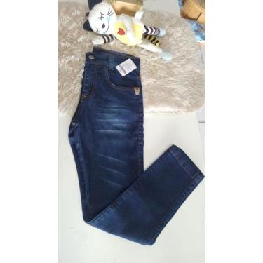 Imagem de Calça jeans infantil 12 anos - Kadoshe 