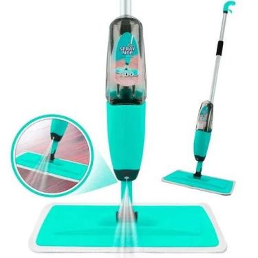 Imagem de Rodo Esfregão Spray Mop Magico Limpeza Com Reservatório 300ml - Well c
