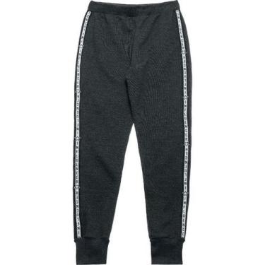 Imagem de Calça Moletom Infantil Menina Pulla Bulla Ref. 42314, Cinza chumbo, 8