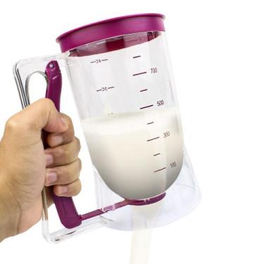 Imagem de Medidor De Massa Funil Dispensador Com Medidas 900 mL Barato - Clink